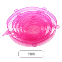 Load image into Gallery viewer, Reusable Silicone Bowl Covers
